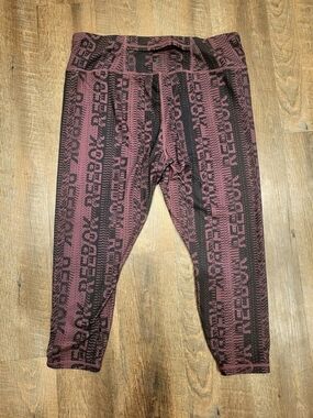Reebok XXXL Graphic Print Active Leggings